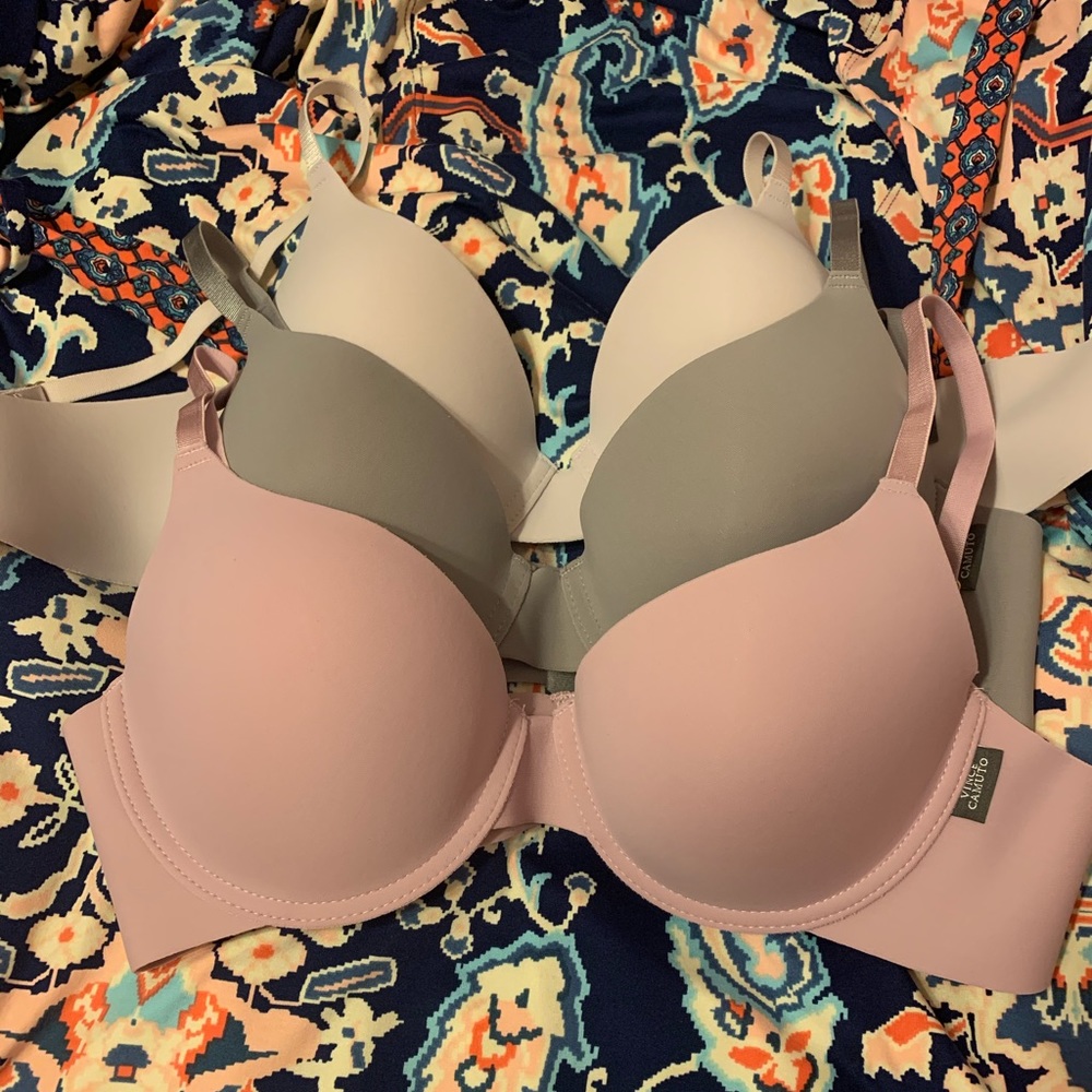 Vince Camuto Tee Shirt Bras (3-pack 34C)